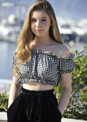 Eleanor Worthington Cox - 'Britannia' Photocall at 2017 Mipcom in Cannes