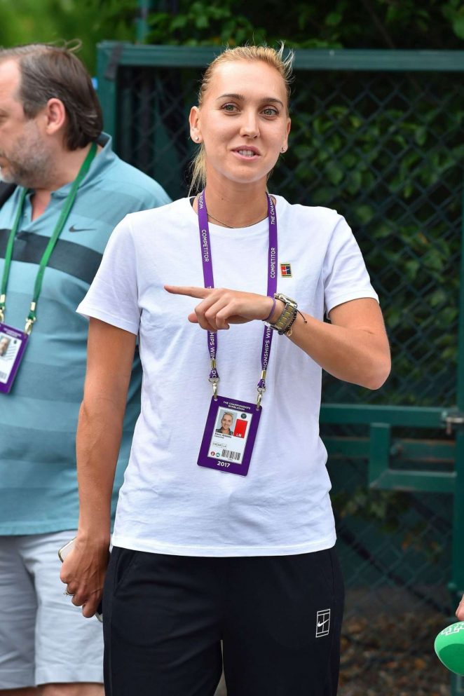 Elena Vesnina - Wimbledon Tennis Championships in London