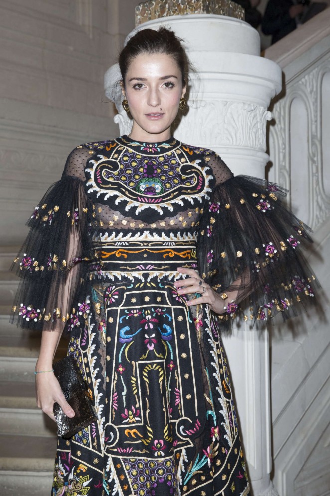 Eleonora Carisi - Haute Couture Fashion Show Valentino Spring-Summer 2016 in Paris