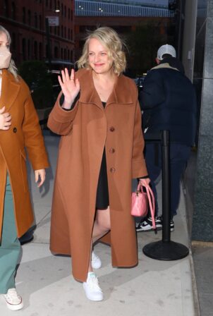 Elisabeth Moss - Arrives to Watch What Happens Live With Andy Cohen in New York