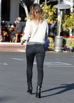 Elisabetta Canalis at Fred Segals Boutique in West Hollywood