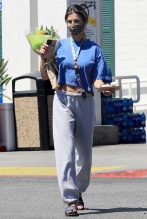 Elisabetta Canalis - Makes a stop at Bristol Farm in Beverly Hills