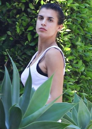 Elisabetta Canalis out in Los Angeles