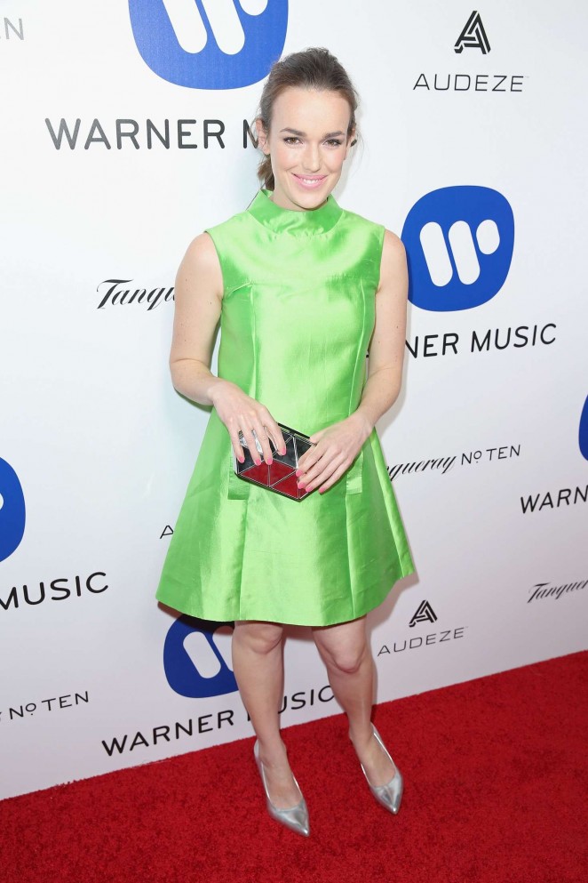 Elizabeth Henstridge - Warner Music Group Hosts Annual Grammy 2016 Celebration in LA