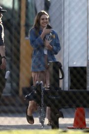 Elizabeth Olsen - On the set of 'Sorry For Your Loss' TV Series in Los Angeles
