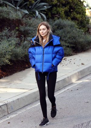 Elizabeth Olsen - Out and about in Los Angeles