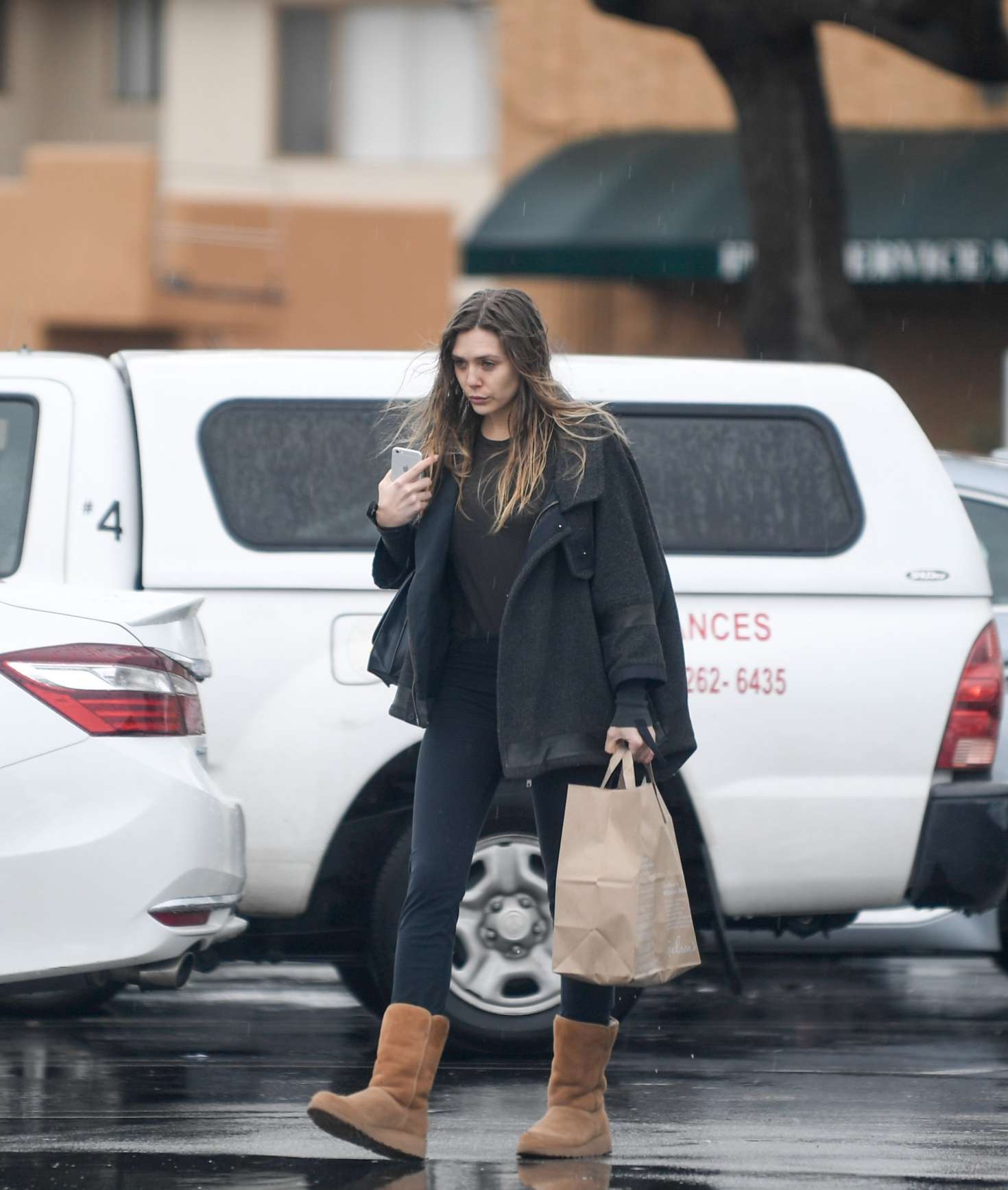 Elizabeth Olsen out for shopping in Los Angeles. 