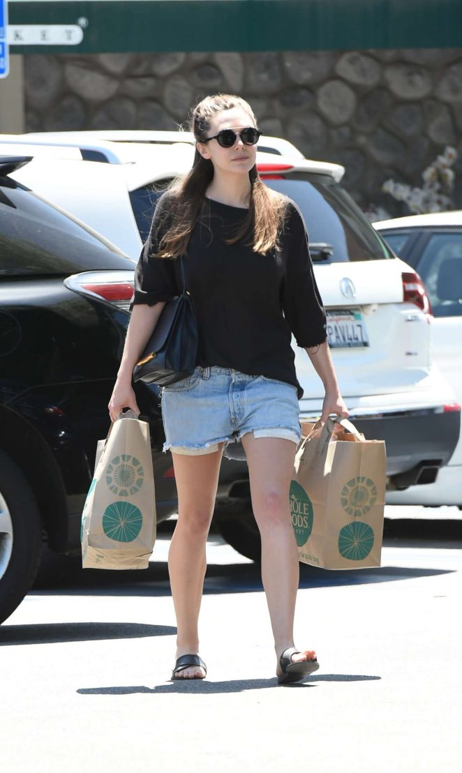 Elizabeth Olsen out shopping in LA