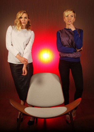 Elizabeth Olsen & Scarlett Johansson - LA Times Photoshoot 2015