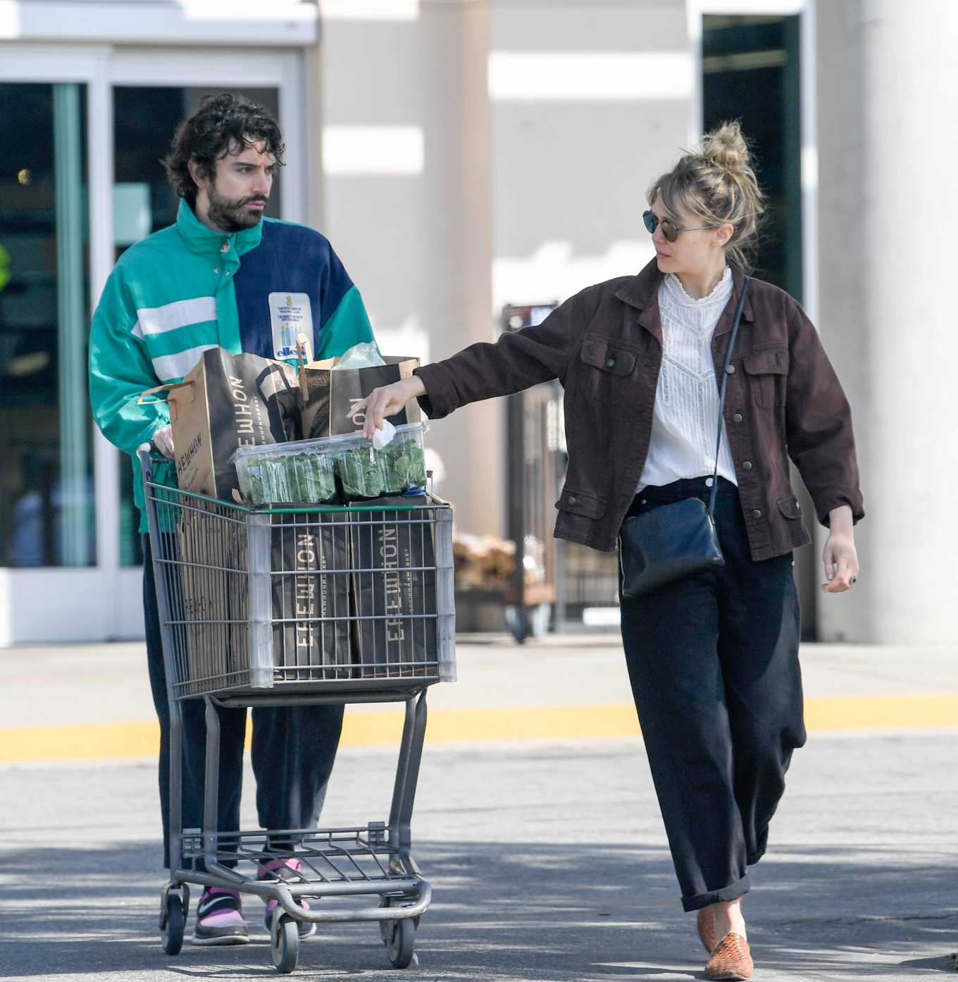 Elizabeth Olsen â€“ Shopping at Erewhon Market in LA