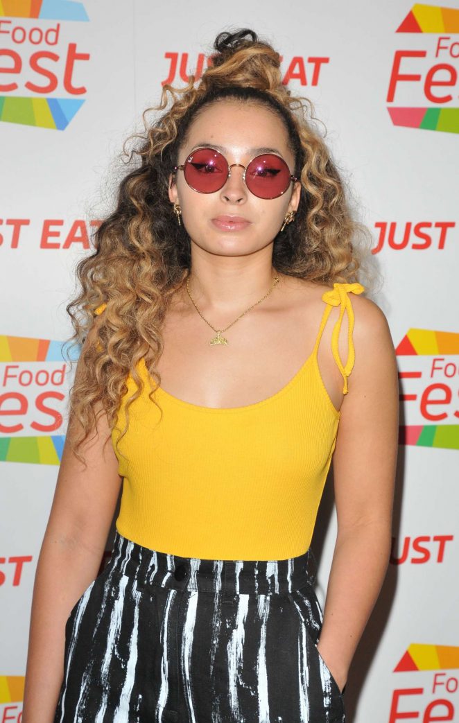 Ella Eyre - Just Eat Food Fest at The Red Market in Shoreditch
