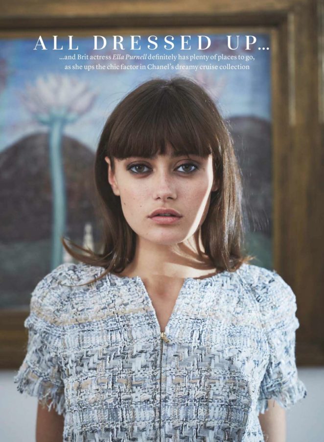 Ella Purnell - Marie Claire UK Magazine (January 2018)