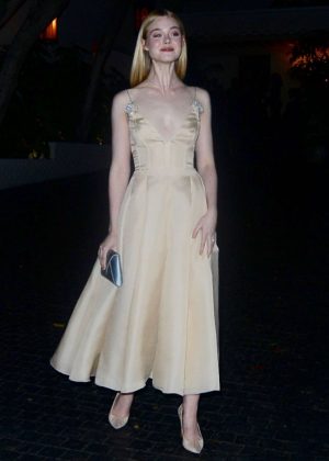 Elle Fanning - Arrives to The Chateau Marmont in LA