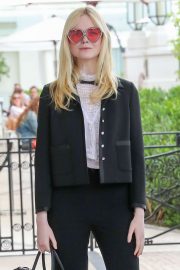 Elle Fanning at the Martinez Hotel in Cannes