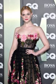 Elle Fanning attends the GQ Men Of The Year Awards 2019 in London
