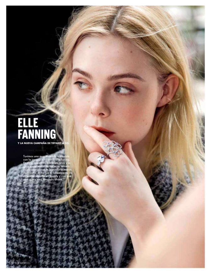 Elle Fanning for Elle Mexico Magazine (September 2018)