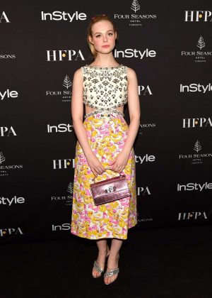 Elle Fanning – HFPA and InStyle Party – 2018 Toronto International Film ...