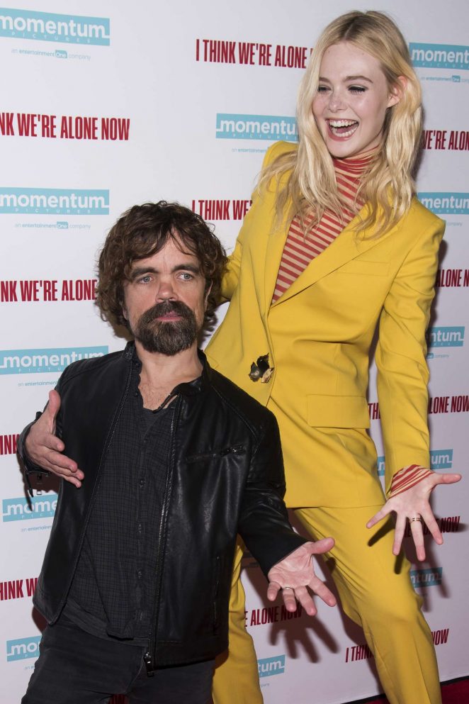 Elle Fanning - 'I Think We're Alone Now' Screening in NYC