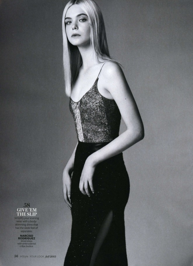 Elle Fanning - InStyle Your Look Magazine (Fall 2015)