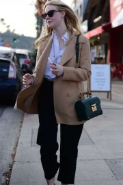 Elle Fanning - Out and about in LA