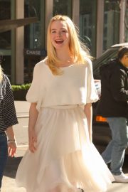 Elle Fanning - Out and about in New York