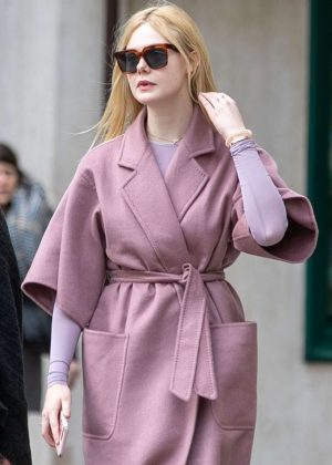 Elle Fanning - Out and about in Paris