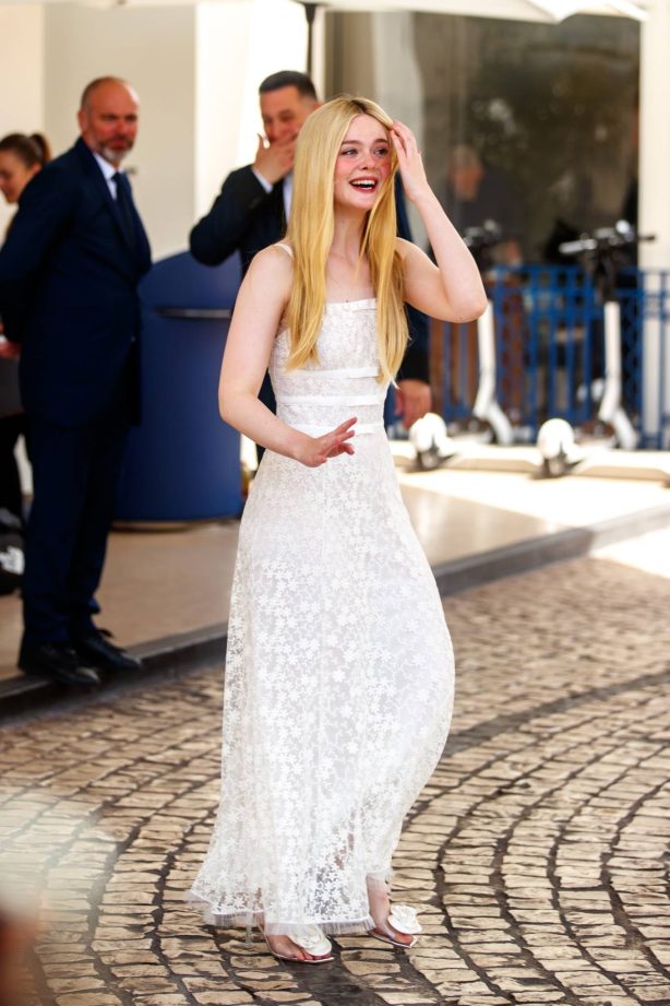 Elle Fanning - Photographed at the Hotel Martinez during Cannes Film Festival 2023
