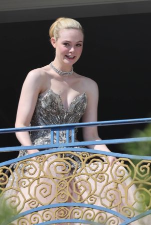 Elle Fanning - Photographed at the Martinez hotel - 76th annual Cannes Film Festival