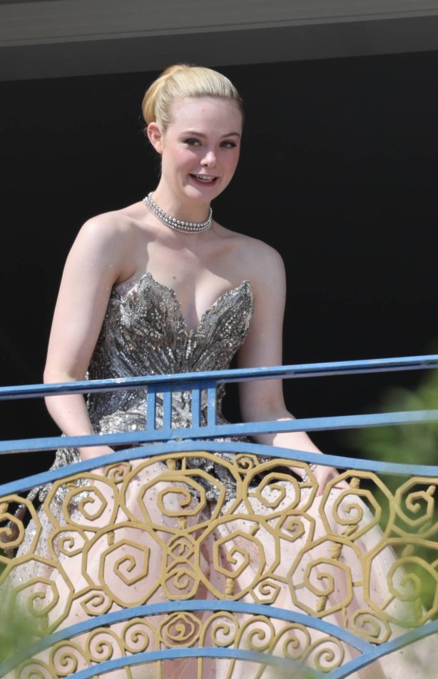 Elle Fanning - Photographed at the Martinez hotel - 76th annual Cannes Film Festival
