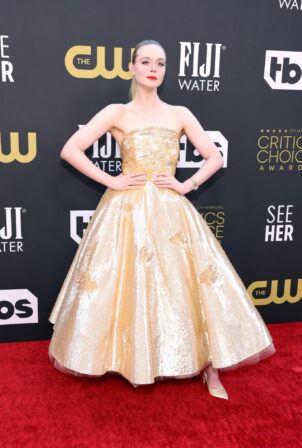 Elle Fanning - Red carpet at 2022 Critics Choice Awards in LA