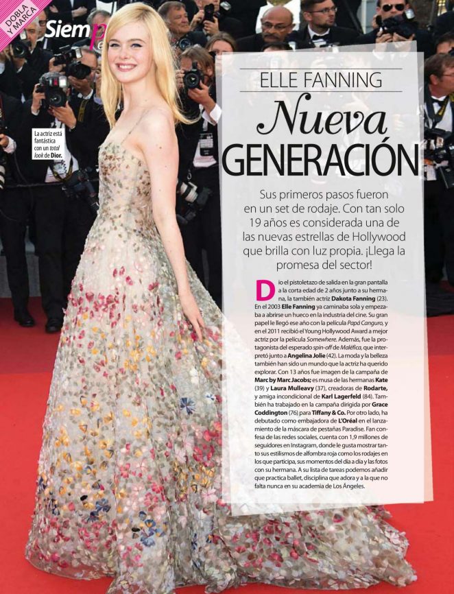 Elle Fanning - Stilo Spain Magazine (March 2018)