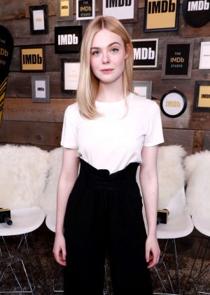 Elle Fanning - The IMDb Studio at The 2017 Sundance Film Festival in Utah