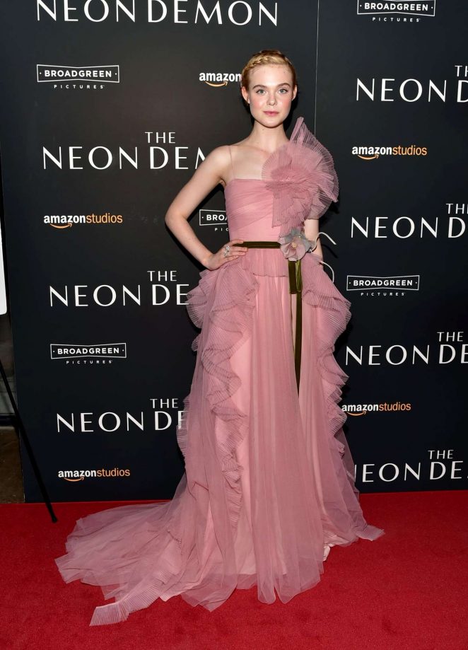 Elle Fanning - 'The Neon Demon' Premiere in New York