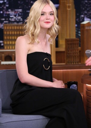 Elle Fanning - 'The Tonight Show Starring Jimmy Fallon' in NYC