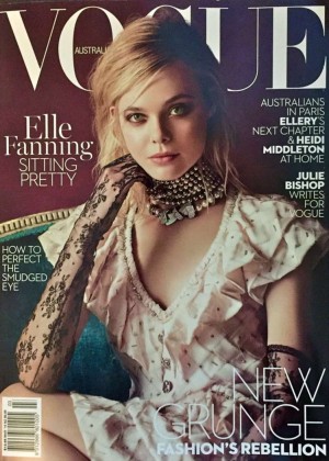 Elle Fanning - Vogue Australia Cover (March 2016)