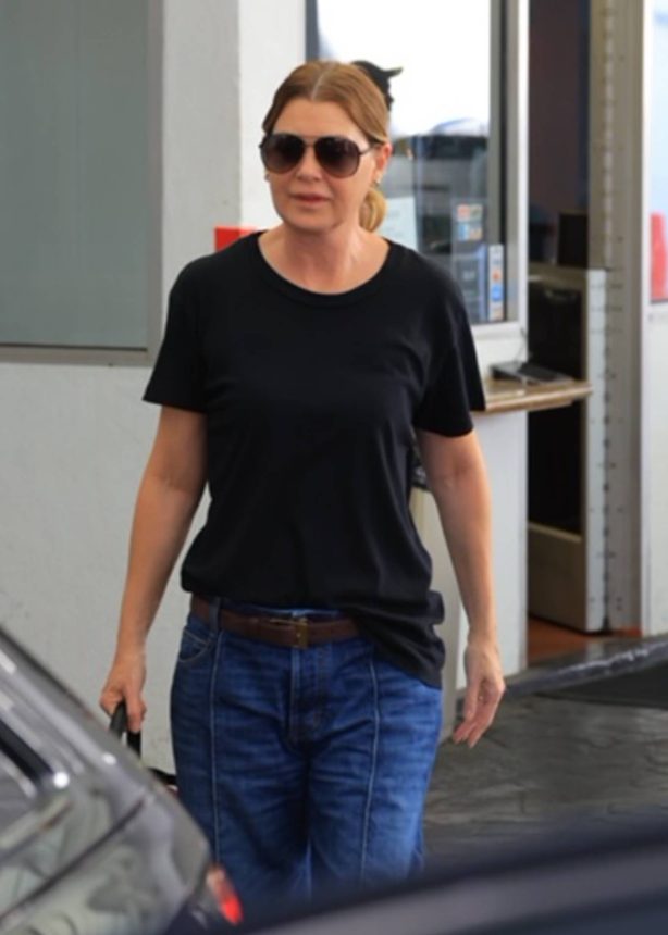 Ellen Pompeo - On a lunch at E Baldi in Beverly Hills