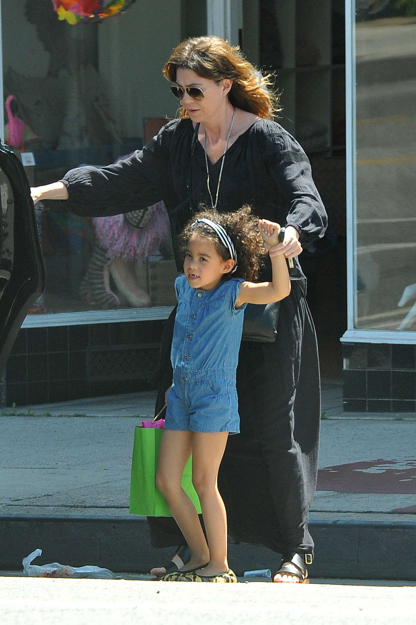 Ellen Pompeo - Out and about in LA