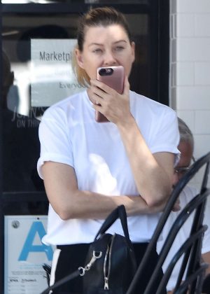 Ellen Pompeo - Out and about in Los Angeles