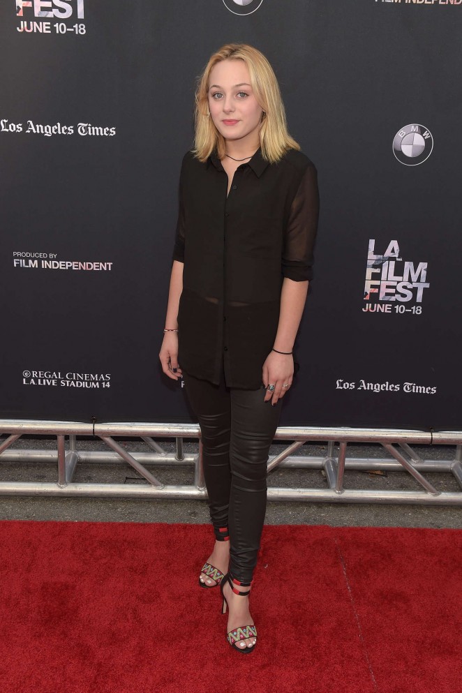 Ellery Sprayberry - 'Scream' Premiere at 2015 LA Film Festival