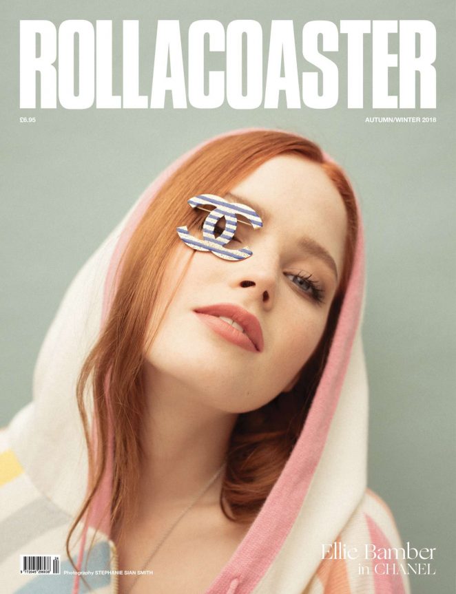 Ellie Bamber for Roller Coaster Cover (Autumn/Winter 2018)
