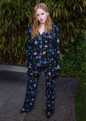 Ellie Bamber - Marcus Lupfer Show at 2017 LFW in London