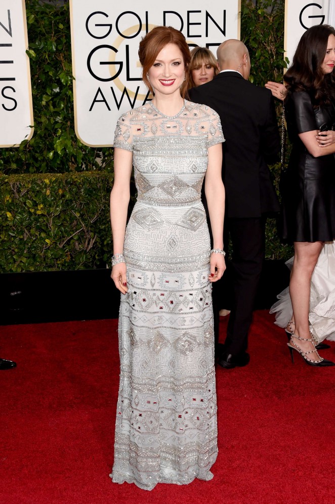 Ellie Kemper- 2015 Golden Globe Awards in Beverly Hills