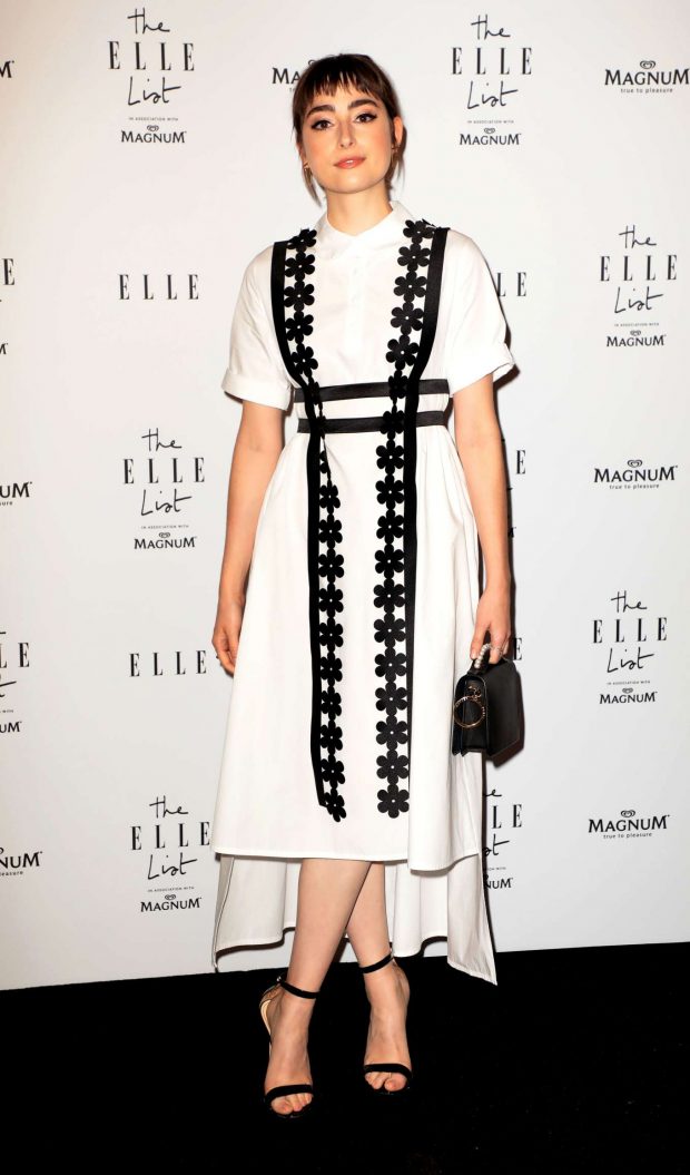 Ellise Chappell - 2019 ELLE List in association with MAGNUM ice cream in London