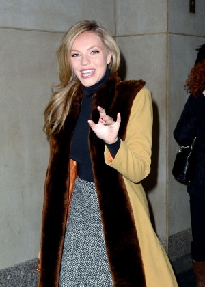 Eloise Mumford - Leaving the Today Show in New York City