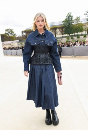 Elsa Hosk - Christian Dior Womenswear SS 2023 show at Paris Fashion Week