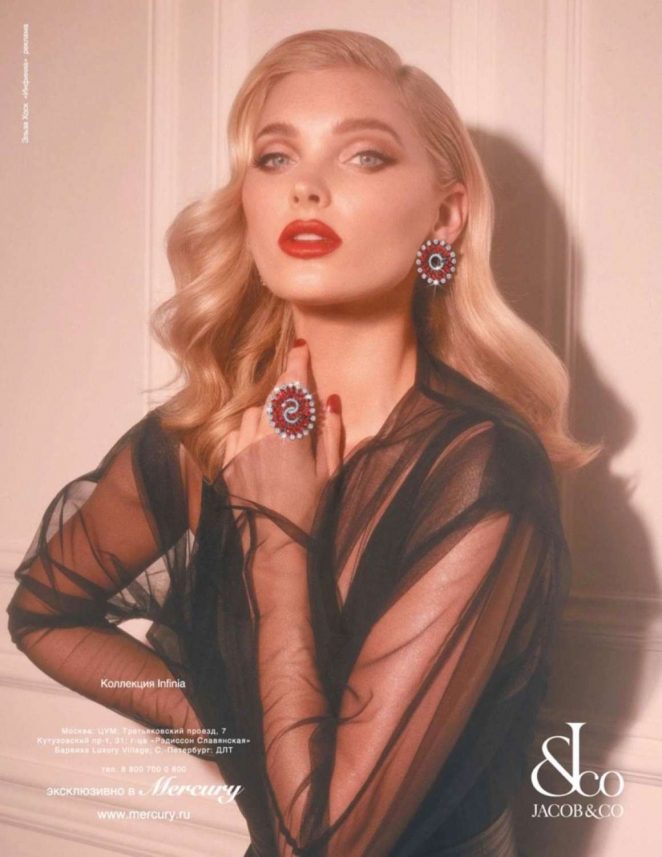 Elsa Hosk - Jacob and Co. Jewelry Campaign (September 2018)