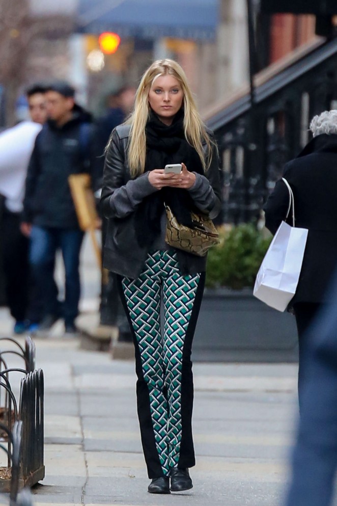 Elsa Hosk - Out and about in NYC