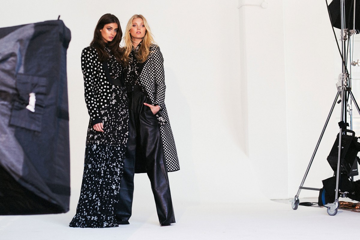 Elsa Hosk and Taylor Hill: Fashion Magazine 2015 -03 – GotCeleb