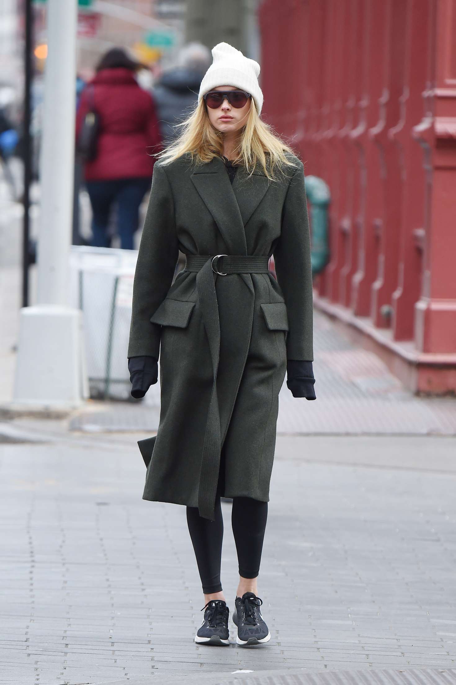 Elsa Hosk: Walking in Tribeca after leaving a workout in NY -15 | GotCeleb
