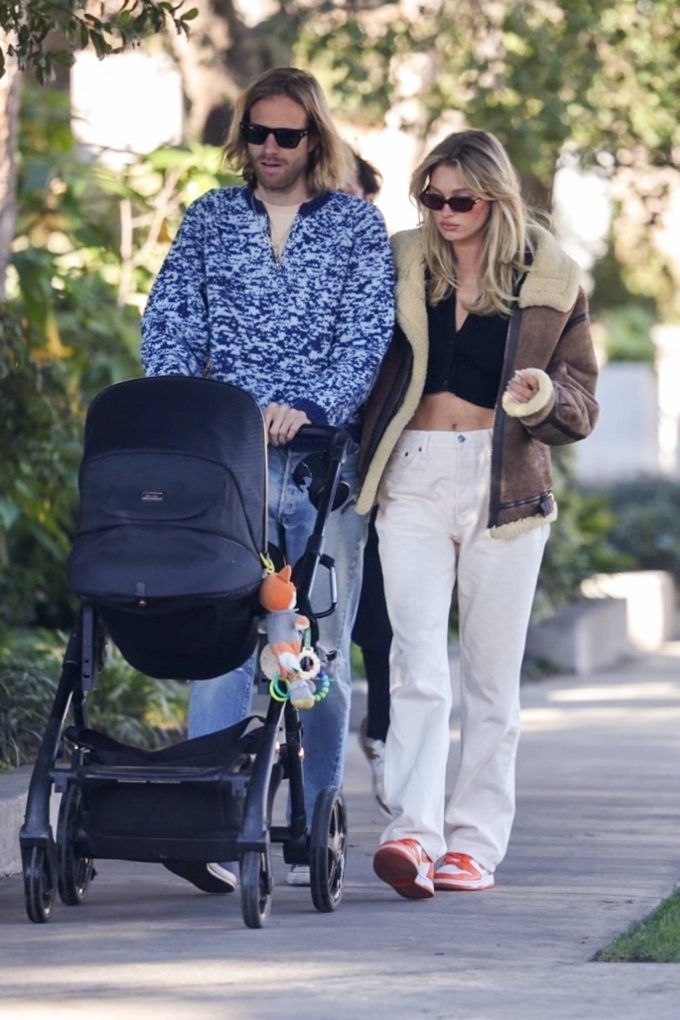 Elsa Hosk - With Tom Daly on a morning stroll in West Hollywood